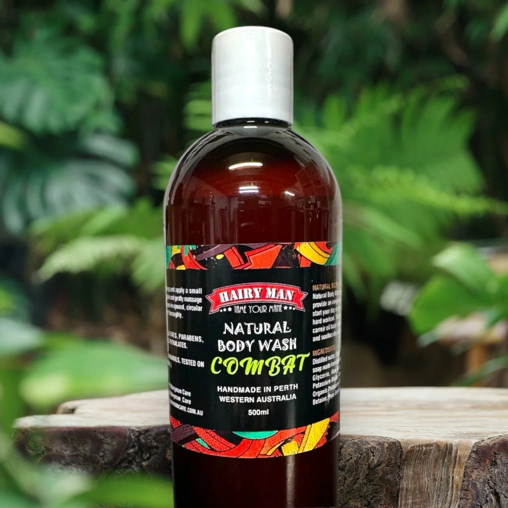 Combat Antifungal Bodywash 500ML - Hairy Man Care