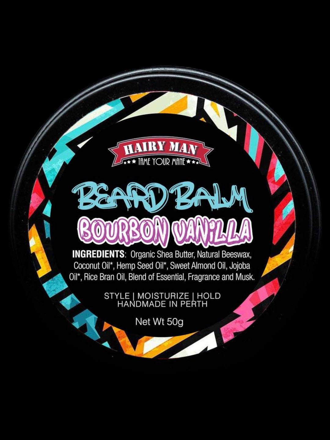 Hairy Man Care Bourbon Vanilla Beard Balm