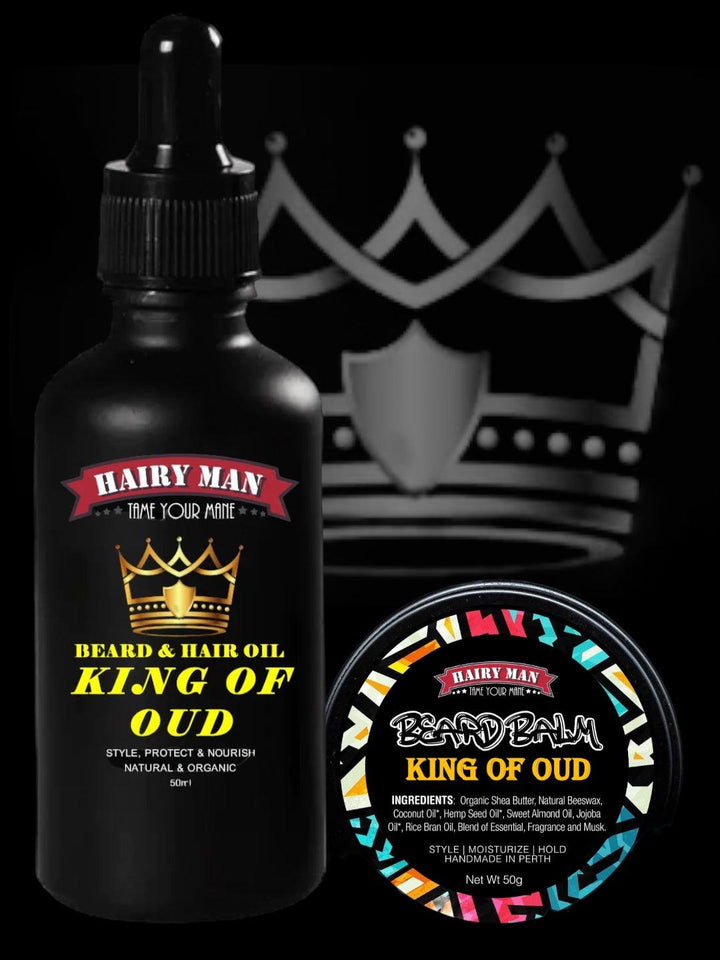 Beard Oil 50ML - King Of Oud - Hairy Man Care