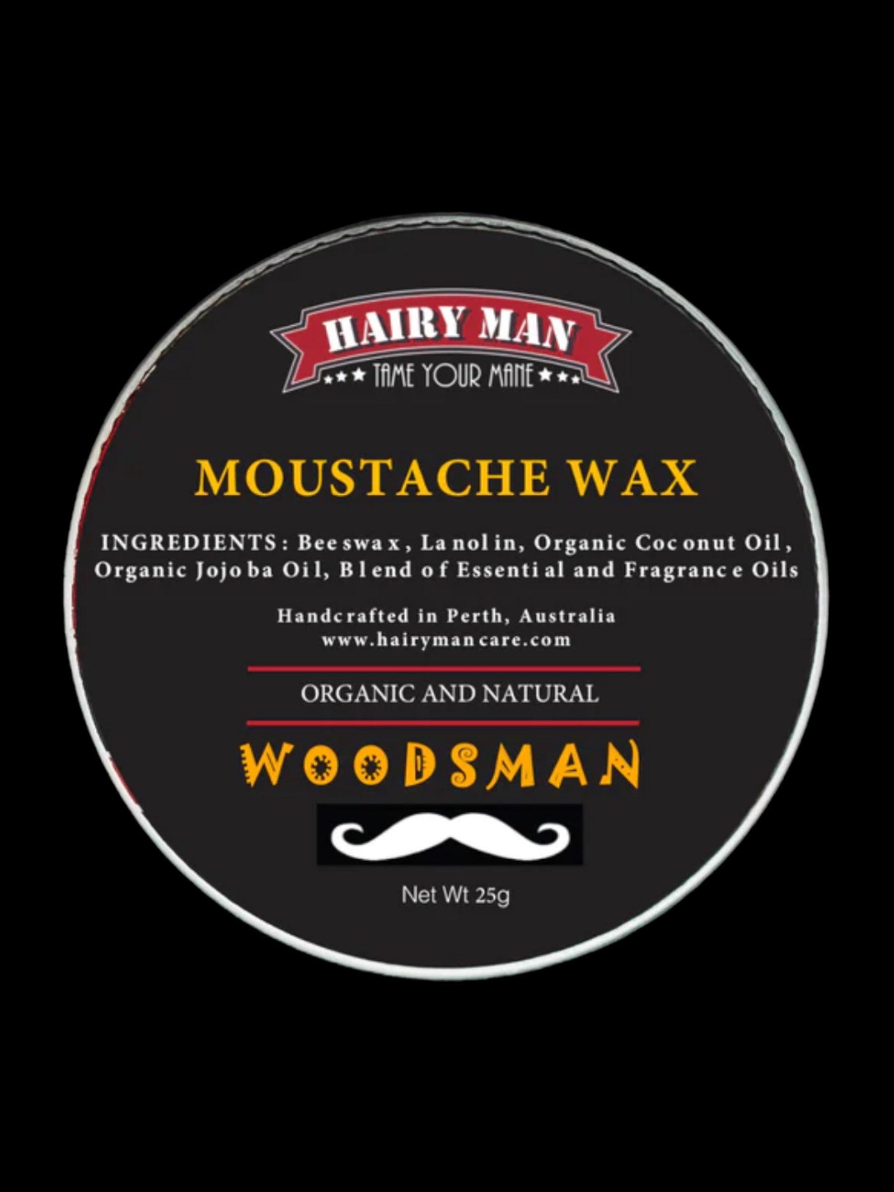 Woodsman Mustache Wax: A Natural Polish for a Timeless Grooming Look