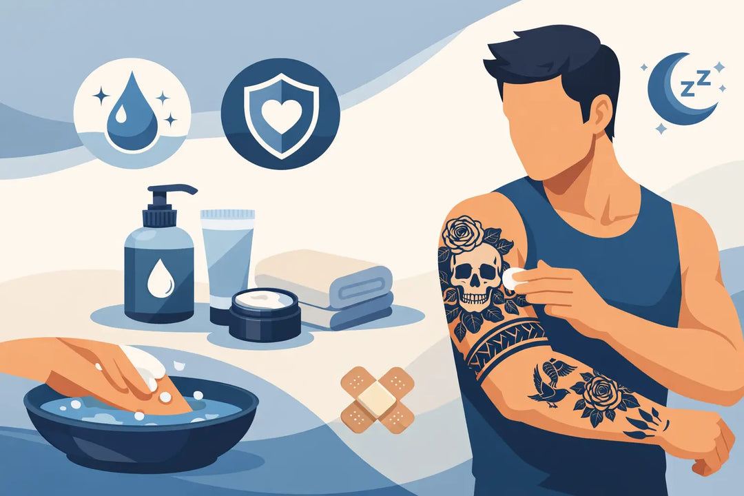 Men’s Tattoo Aftercare Routine Steps That Work