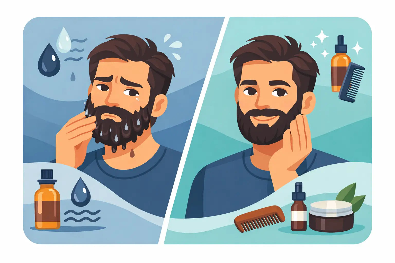 Why Beard Feels Greasy and How to Fix It