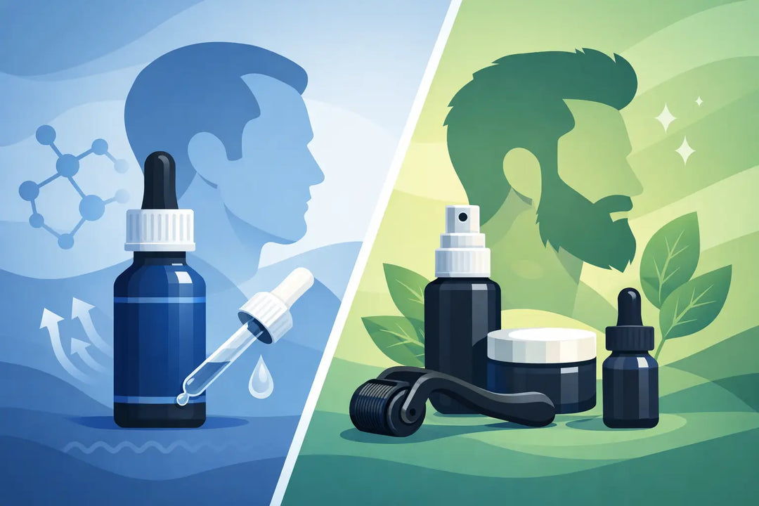 Minoxidil vs Beard Growth Kit