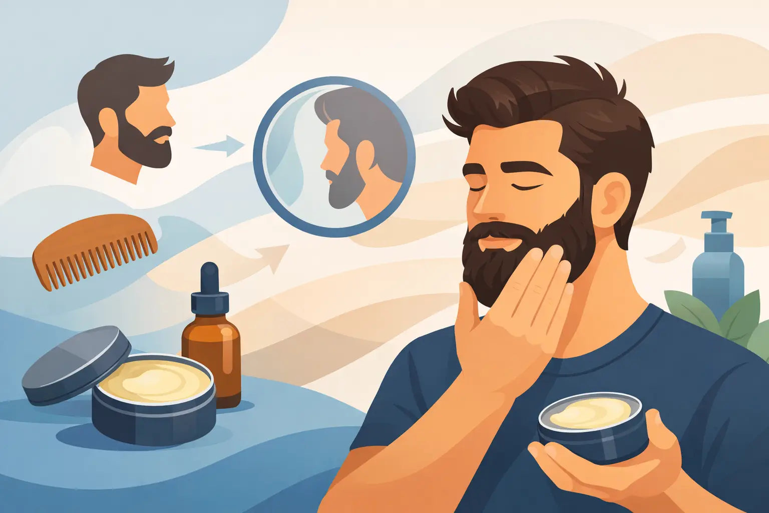 How to Use Beard Balm for Styling