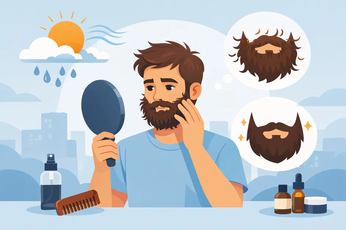 How to Stop Beard Frizz in Humidity