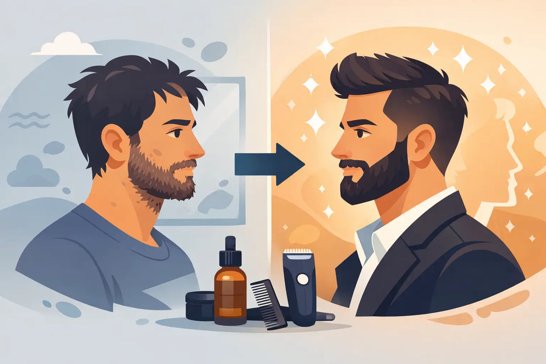 Beard Glow Up Example That Actually Works