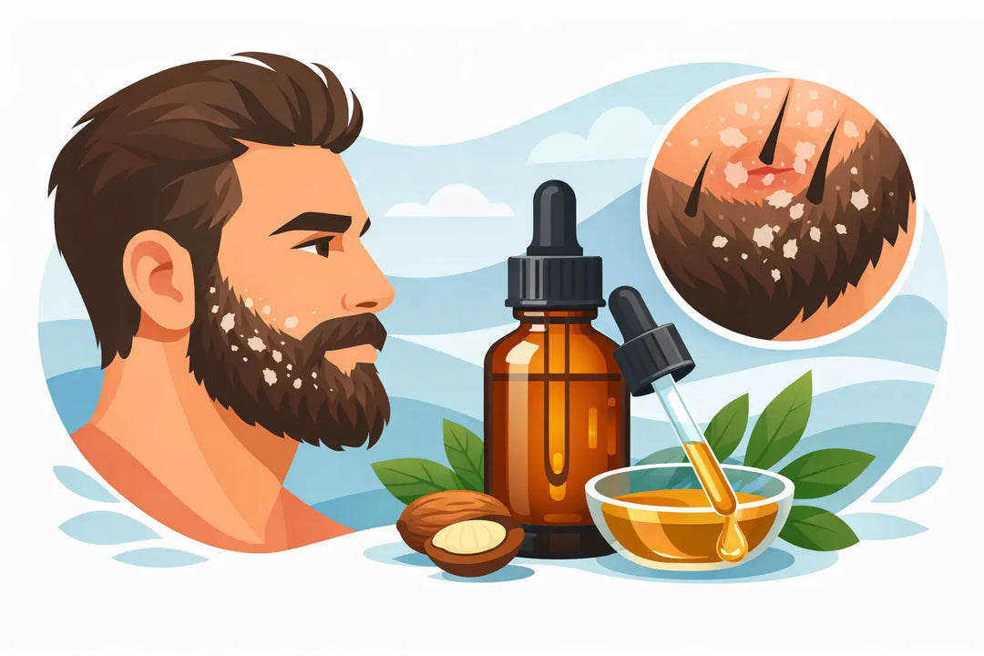 Beard Oil for Flaky Skin Under Beard