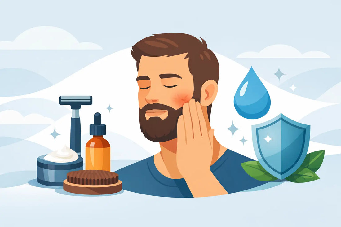 Beard Care for Sensitive Skin That Stops the Sting