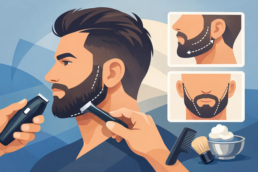 How to Shape Beard Lines Properly