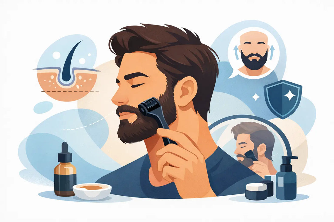 How to Use Beard Roller the Right Way