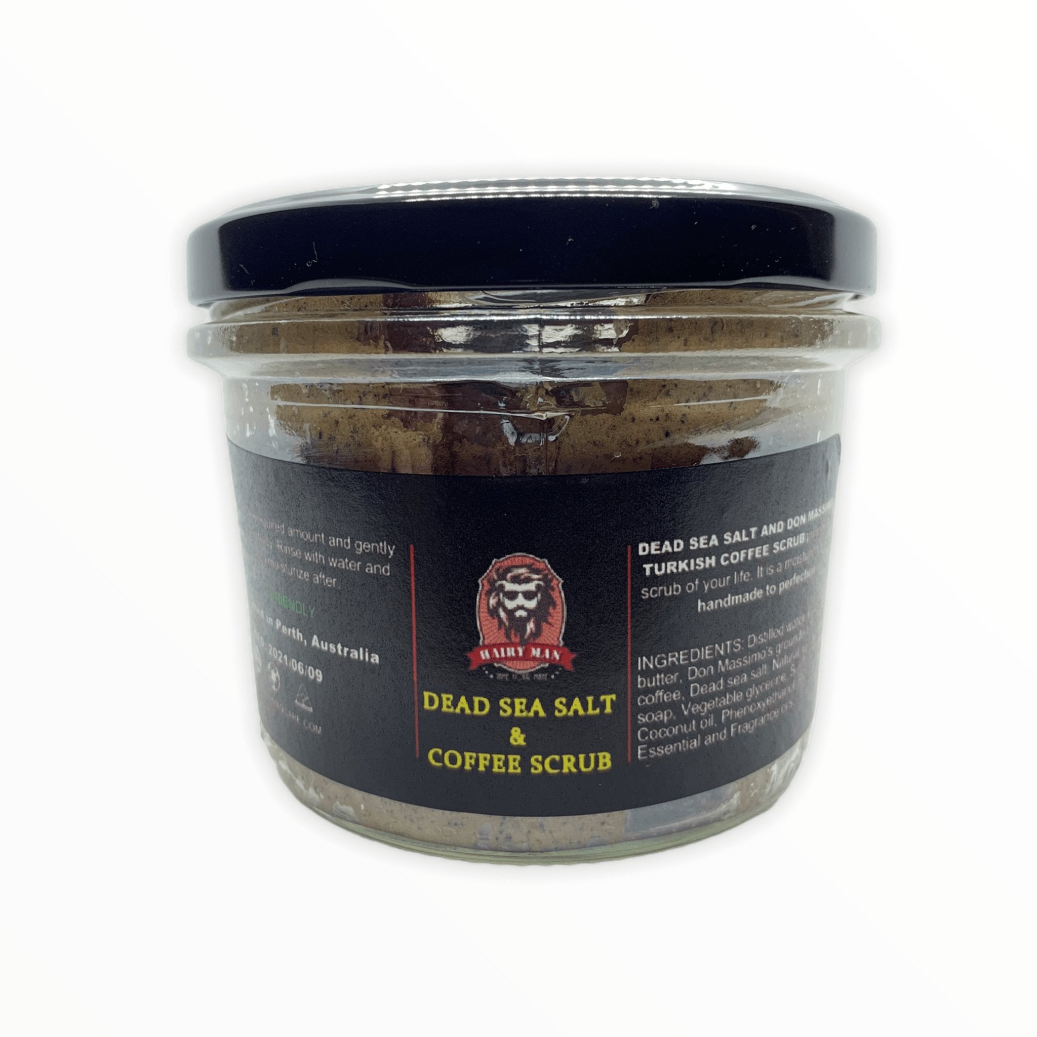 Do you even scrub? Dead Sea Salt and Coffee Scrub - Hairy Man Care