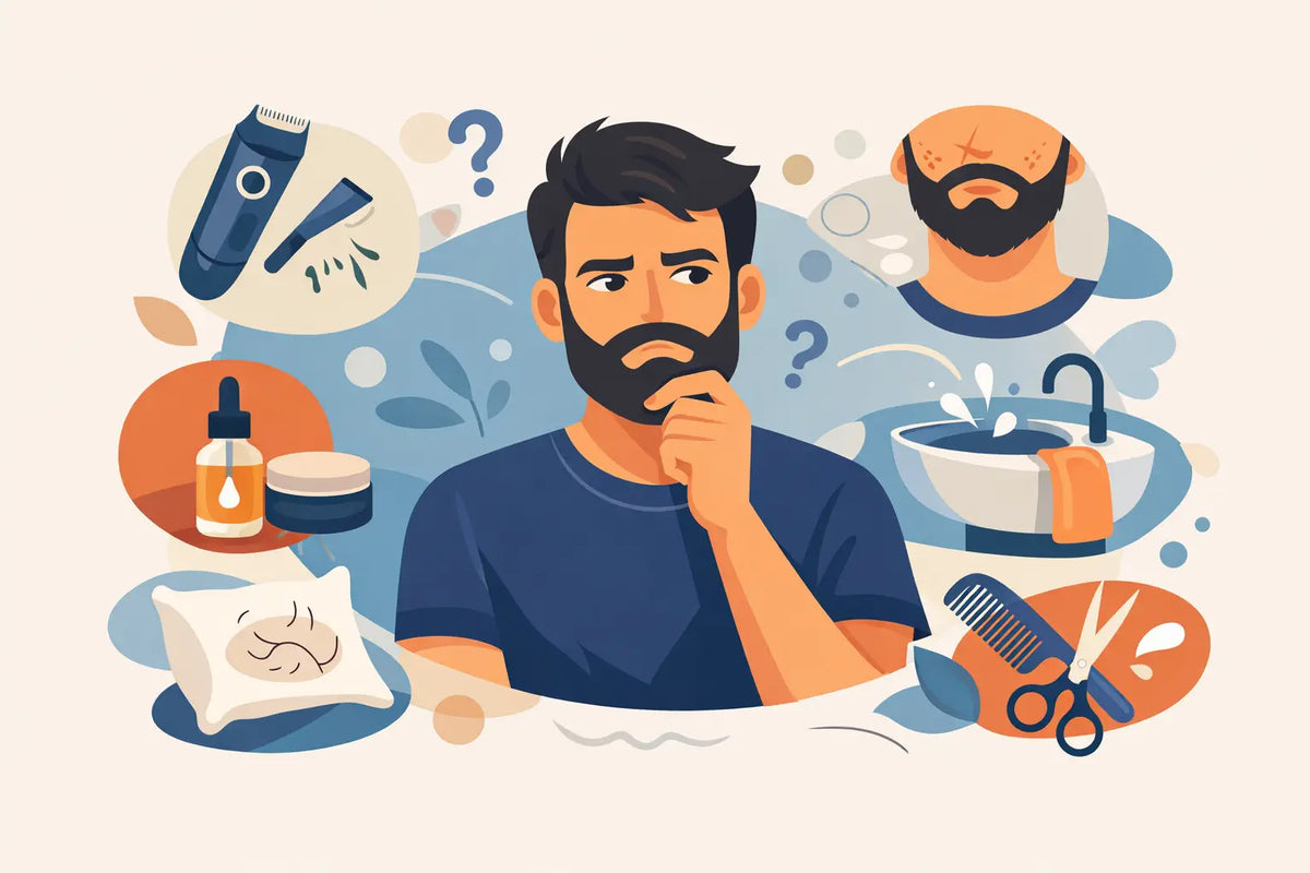 10 Beard Care Mistakes Beginners Make in Week One