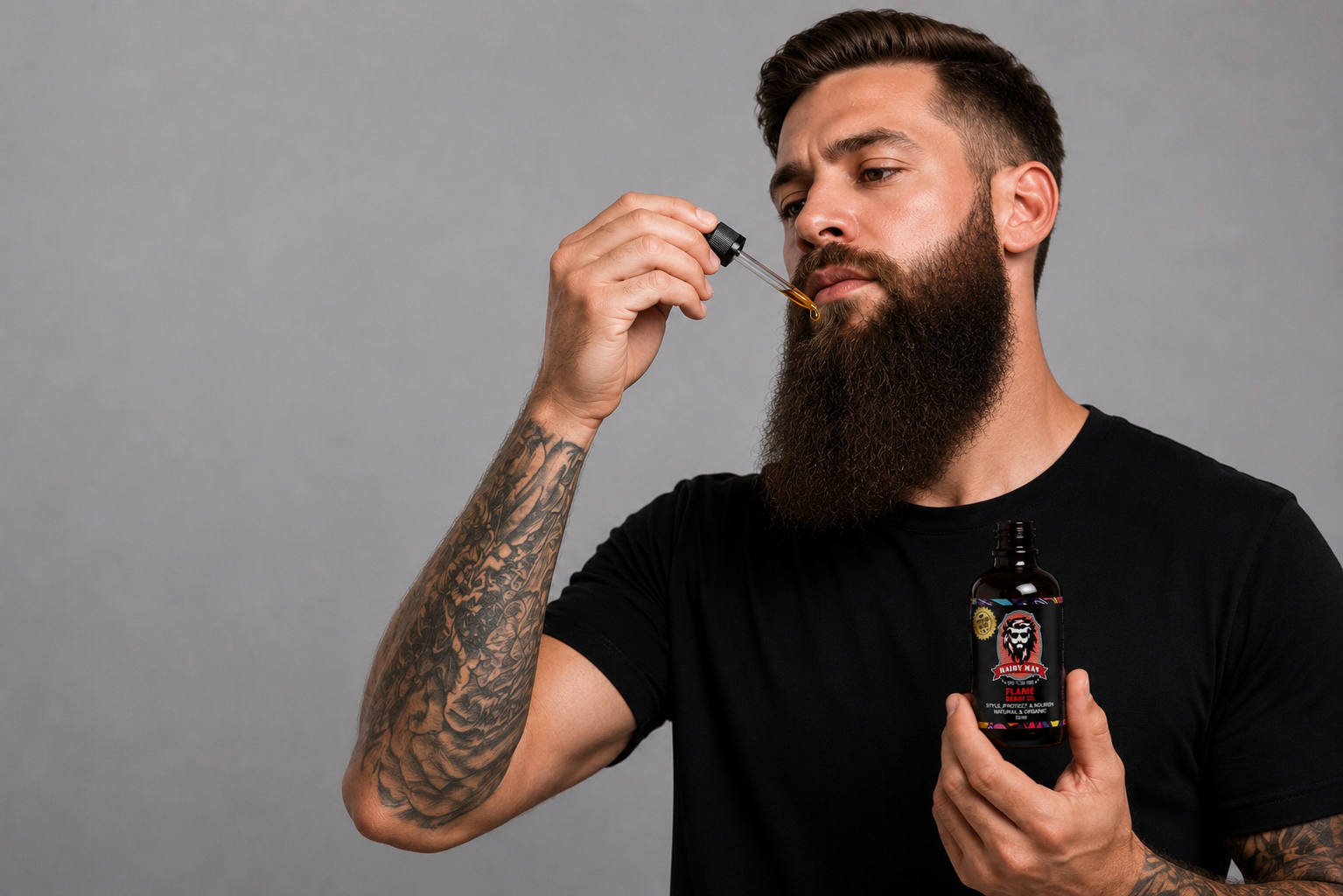 Natural beard oils handmade in Australia for beard growth, hydration, softness and itch-free beard care.