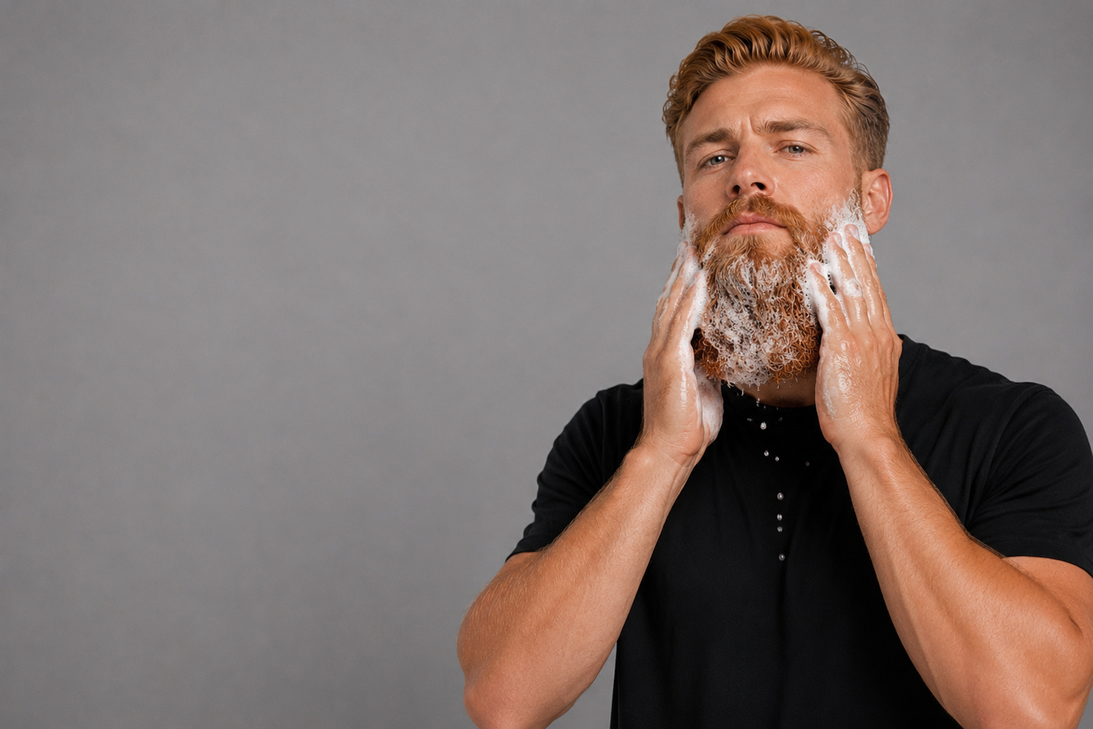 Beard shampoo and conditioner designed to cleanse, soften and nourish beards while reducing dryness and irritation.