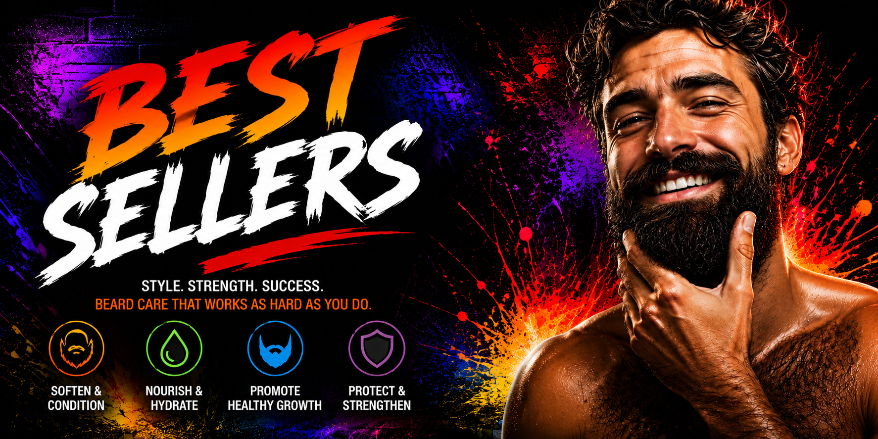 Best Sellers Collection | Hairy Man Care’s Most Popular Beard Care and Grooming Products