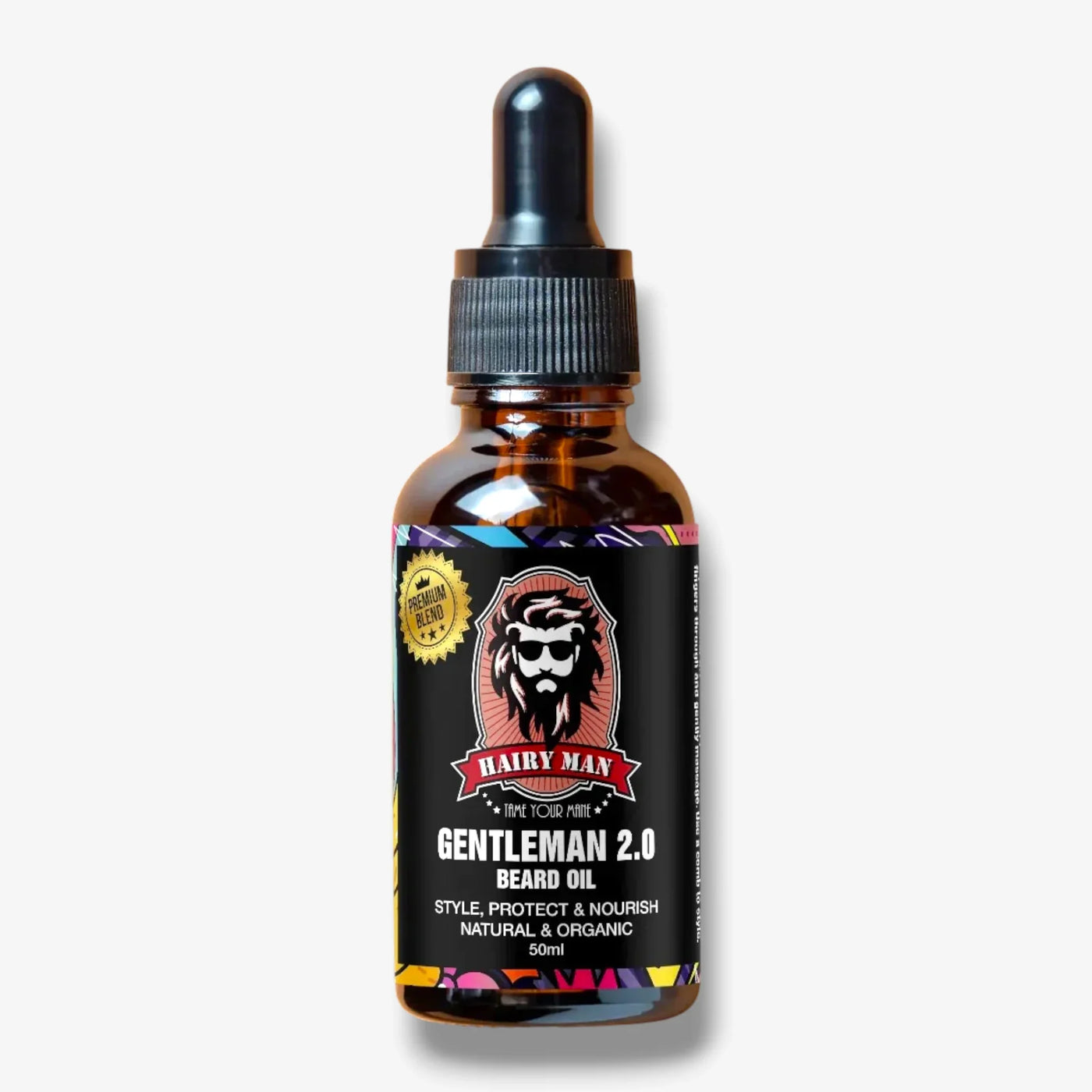 Gentleman 2.0 Beard Oil for styling, protecting, and nourishing with natural organic ingredients
