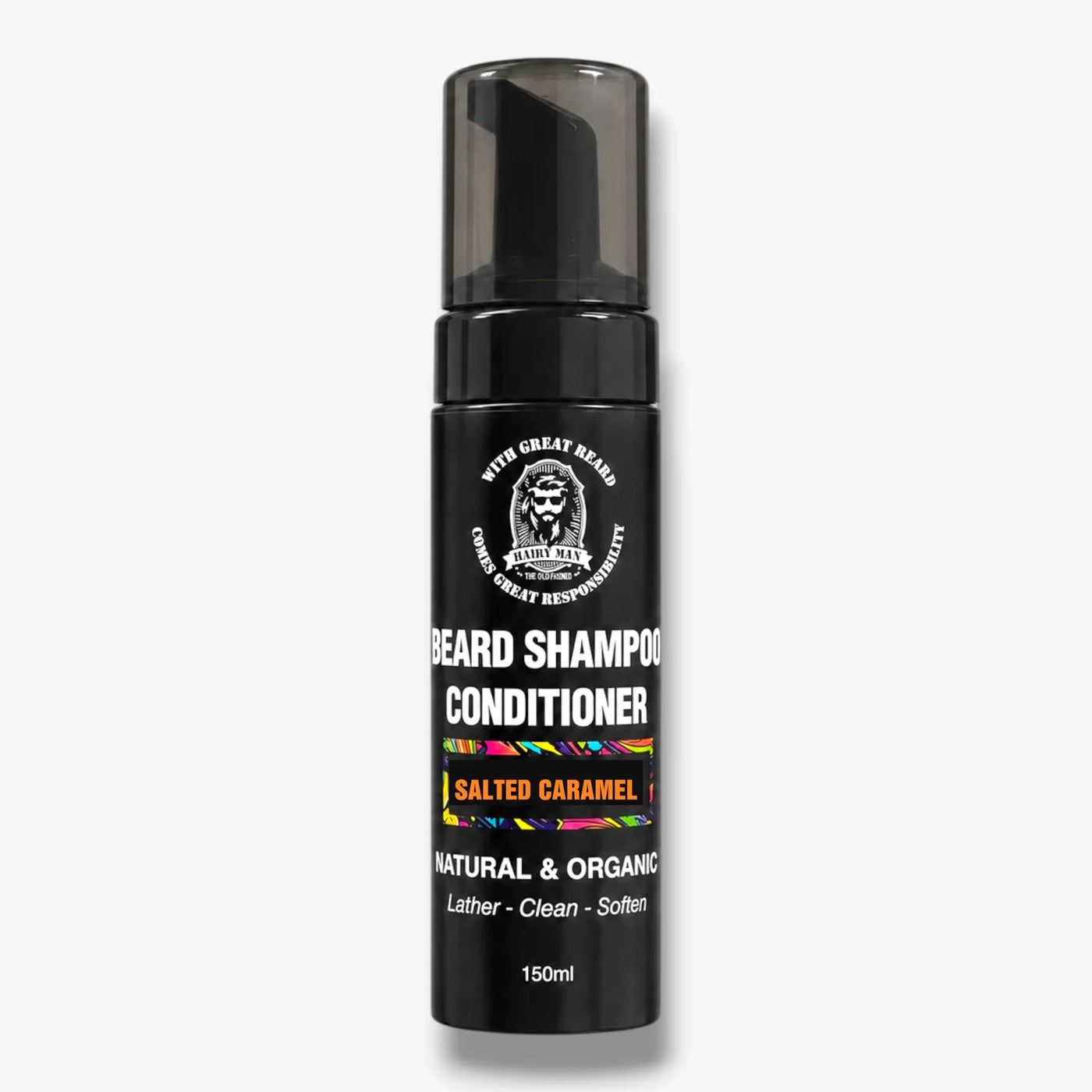 Salted Caramel Beard Shampoo Conditioner, Natural & Organic, 150ml