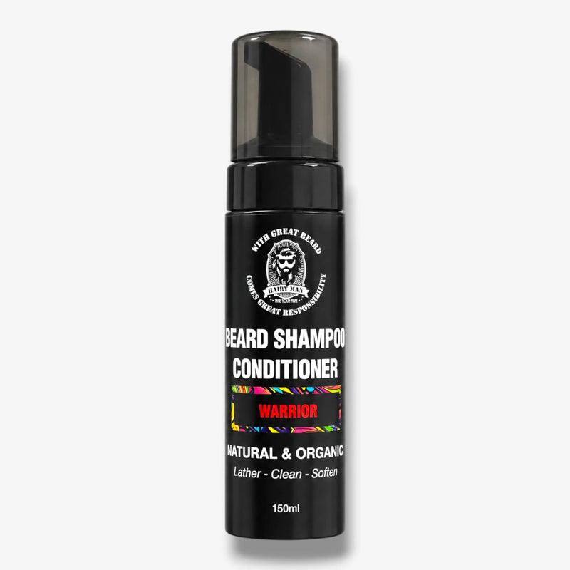 Beard Shampoo And Beard Conditioner - Warrior 150ML