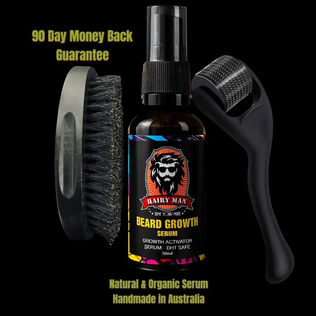 Beard Growth Kit - Hairy Man Care