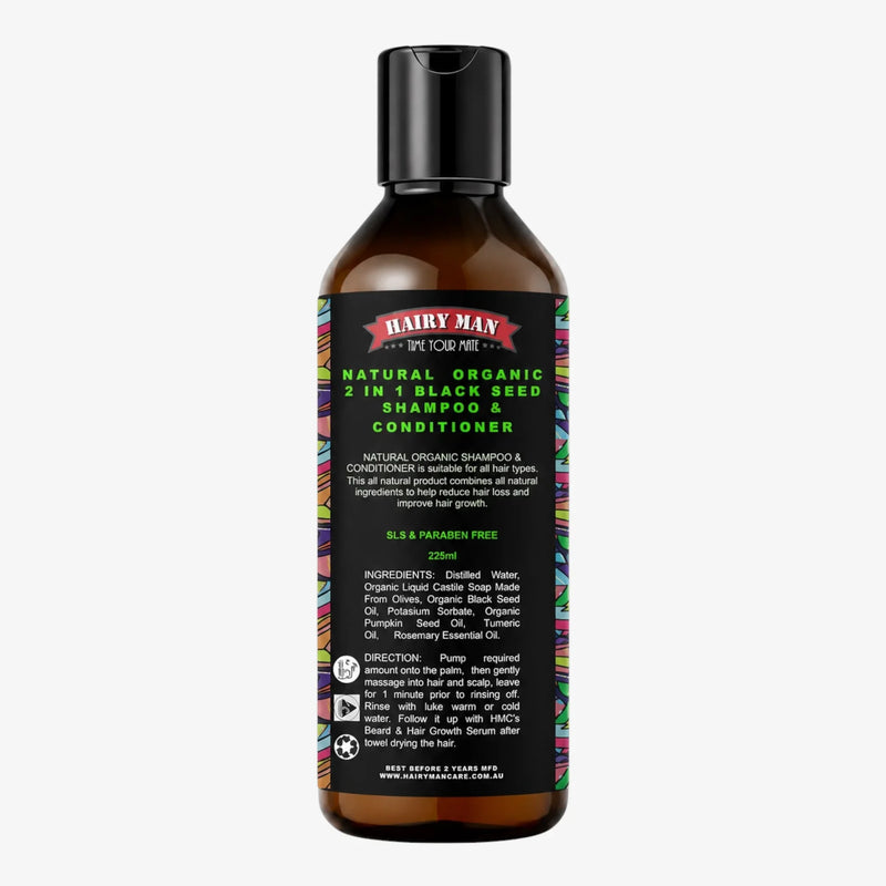 Organic Black Seed Hair Shampoo 250ML