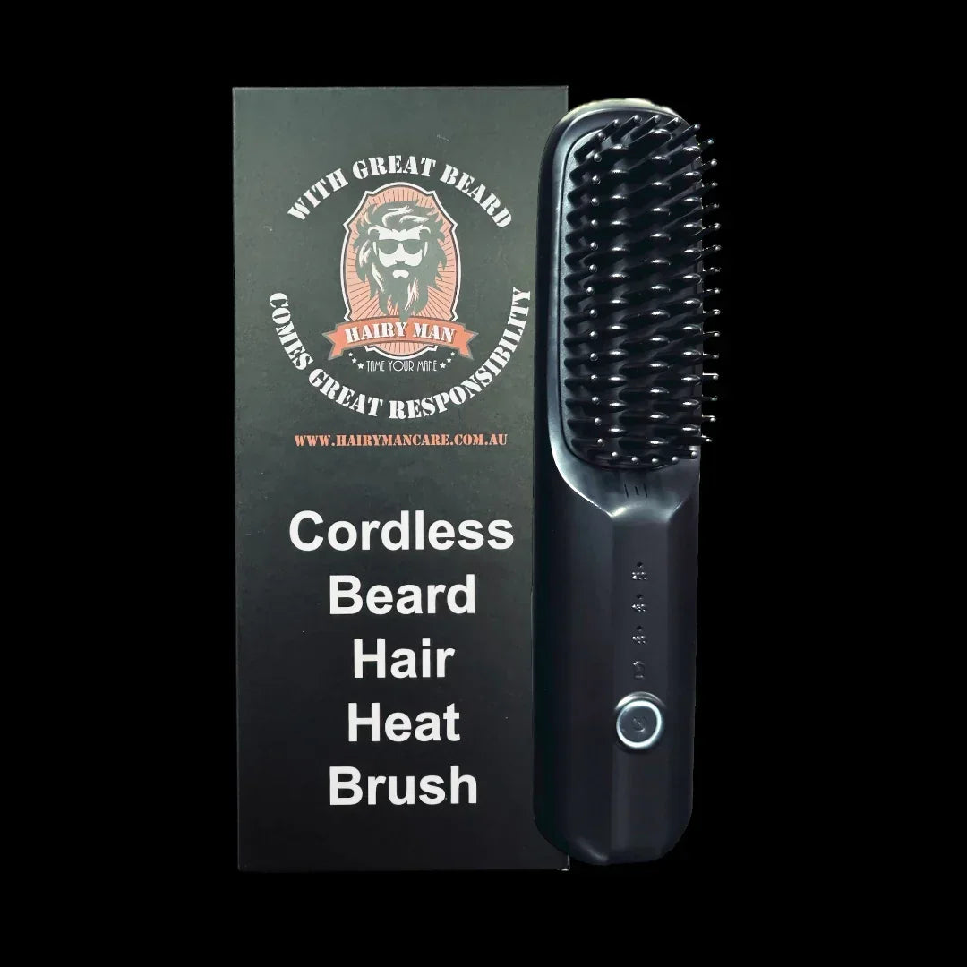 Beard Heat Brush Styling Kit