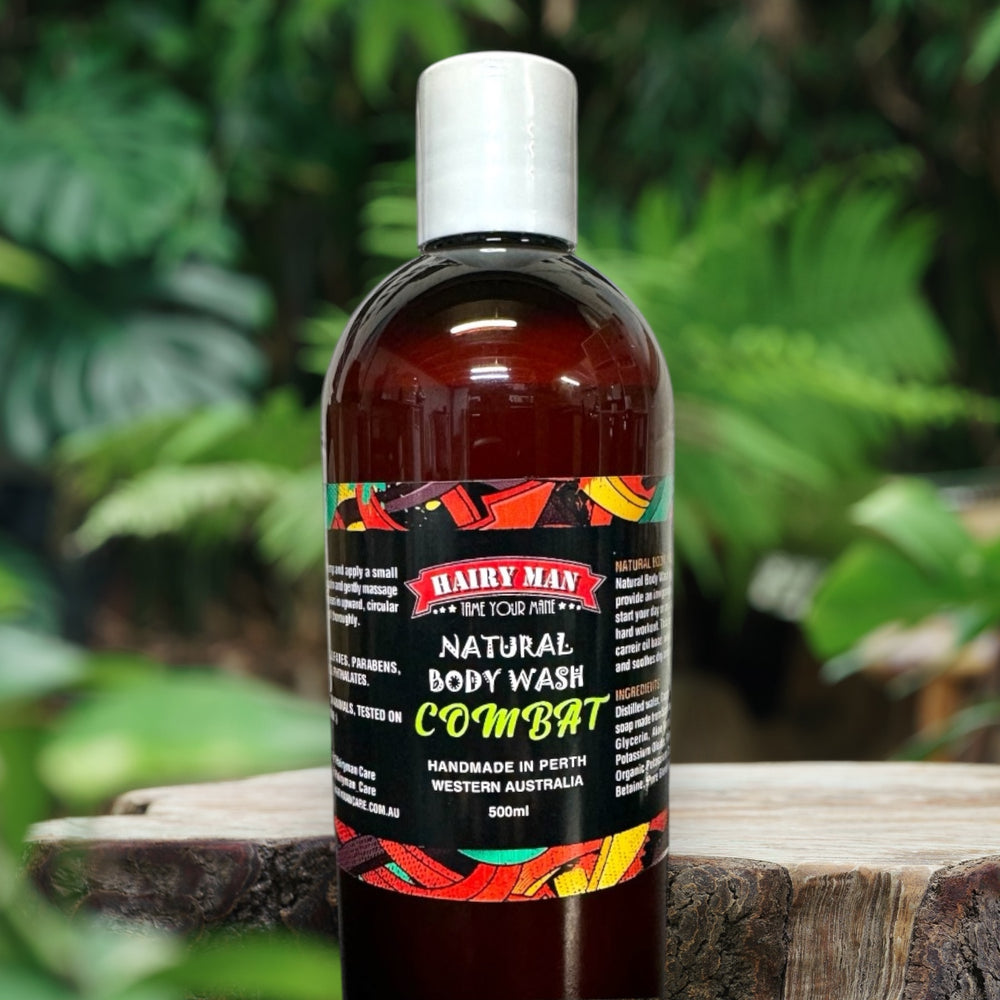 Combat Antifungal Bodywash 500ML - Hairy Man Care