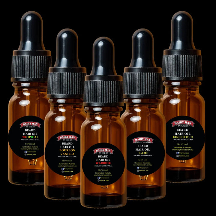 Australian Made Sample Beard Oil Pack