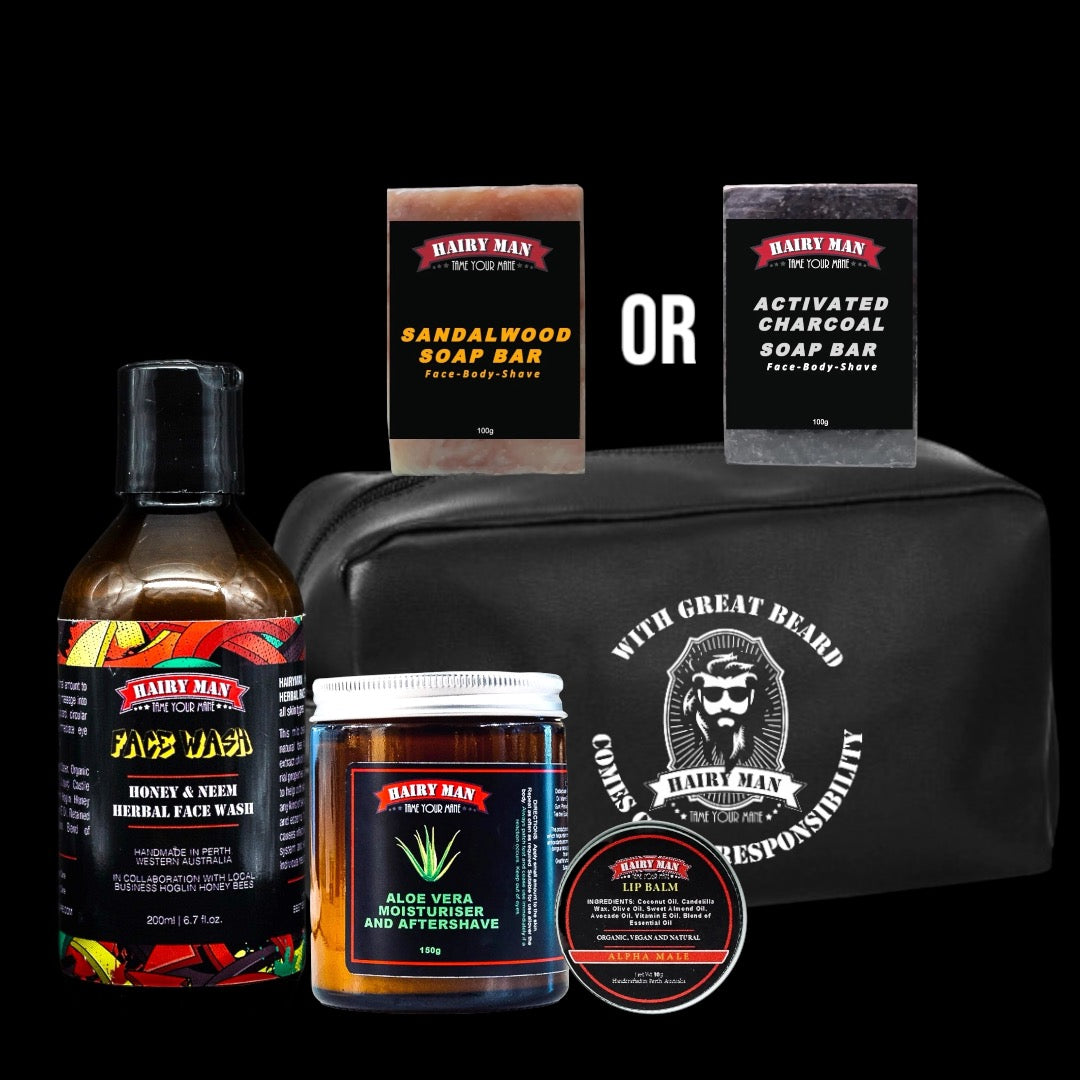 Men's Skincare - Facecare Kit - Hairy Man Care