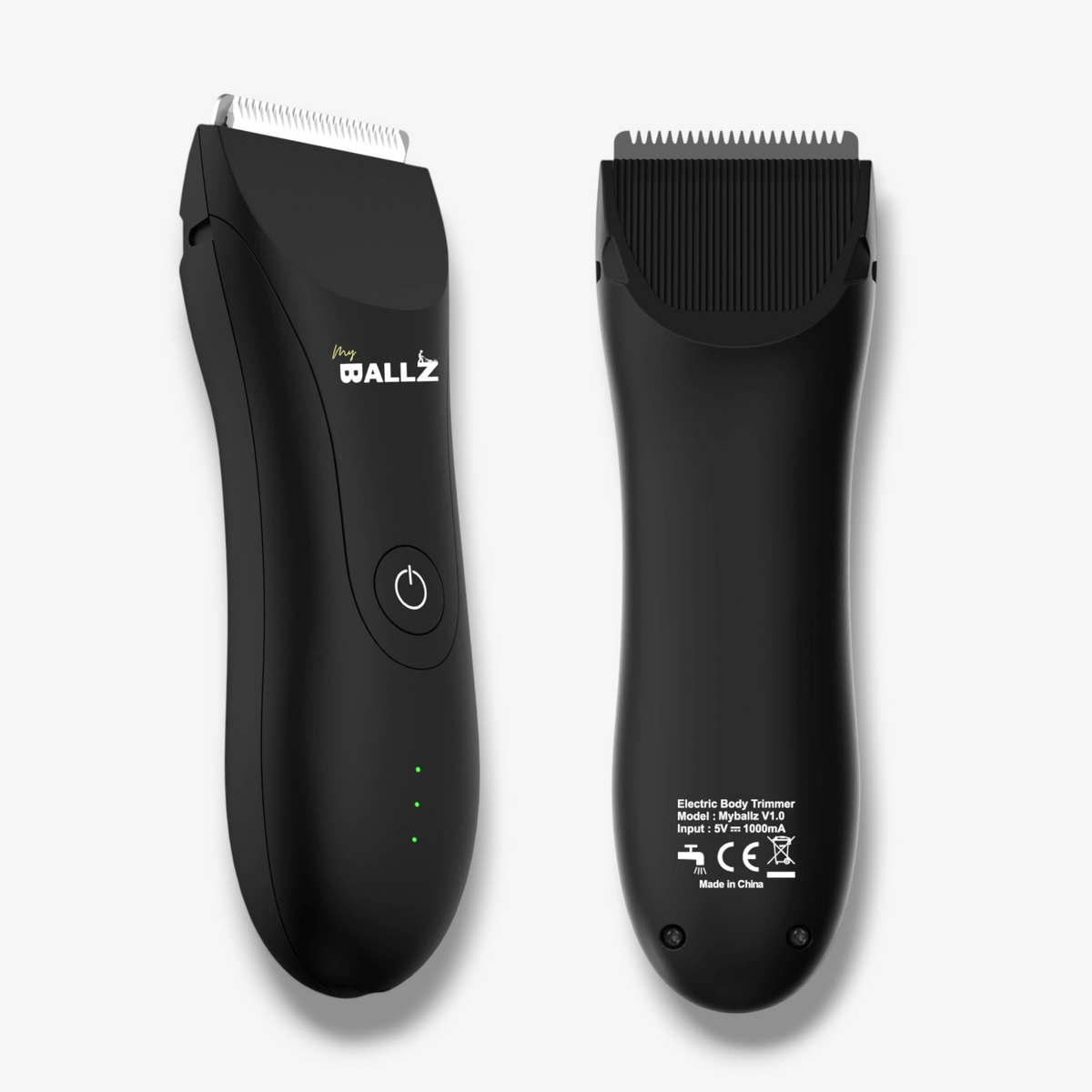MY BALLZ - Rechargeable All In One Waterproof, Stainless Steel Body Trimmer