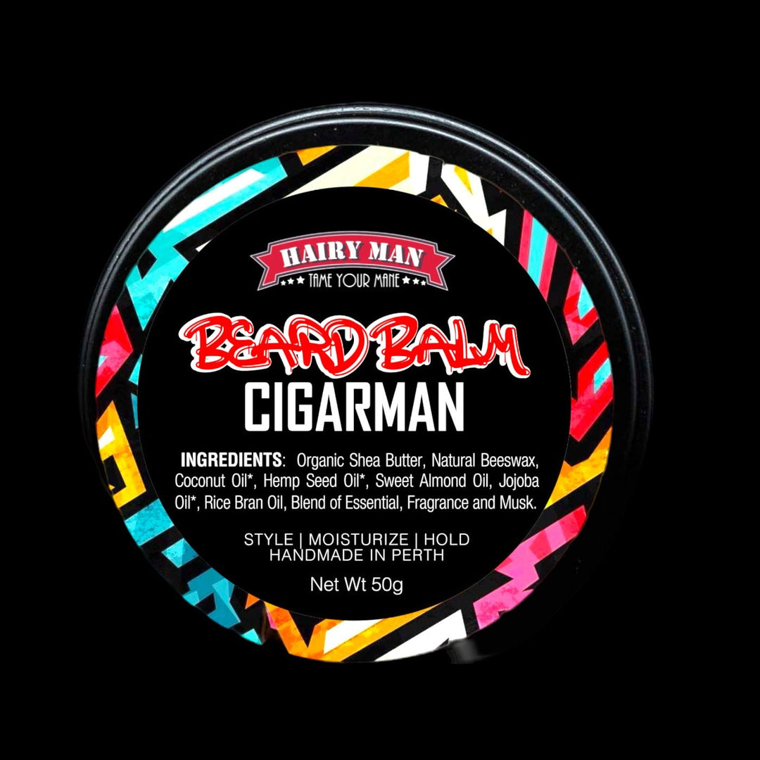Beard Balm 50G - Cigarman - Hairy Man Care