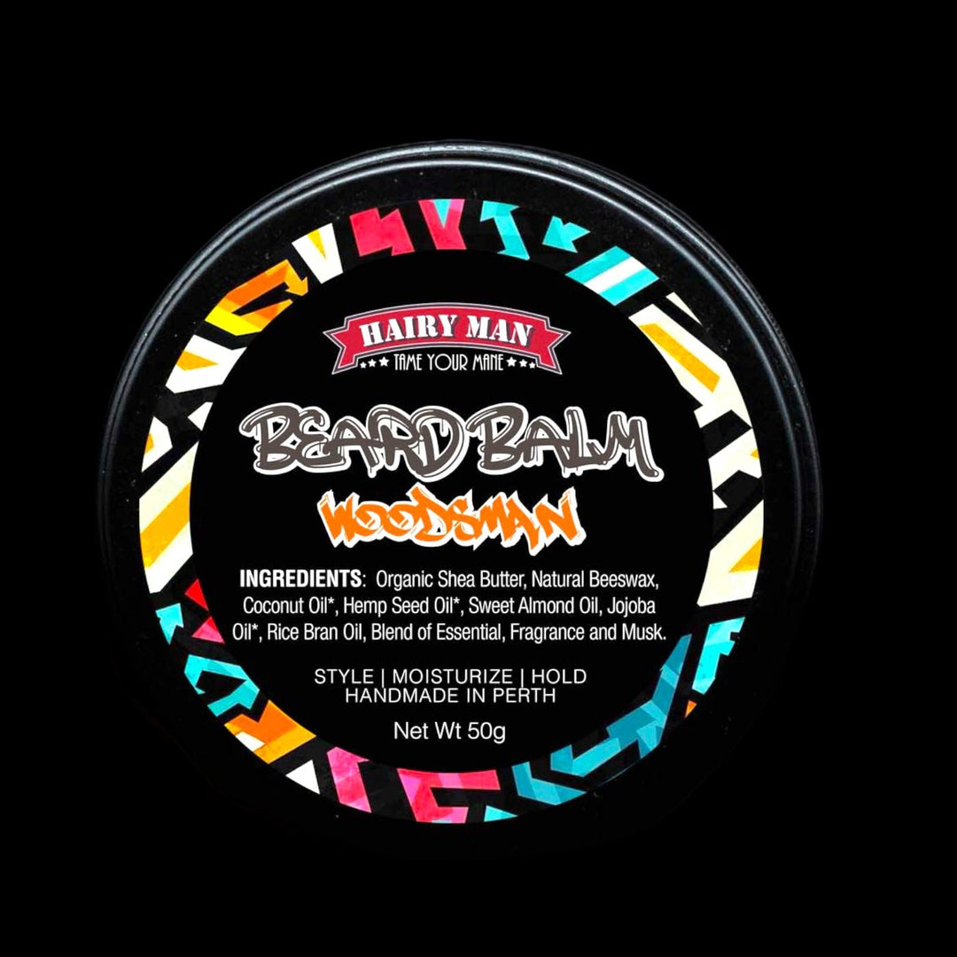 Beard Balm 50G - Woodsman - Hairy Man Care
