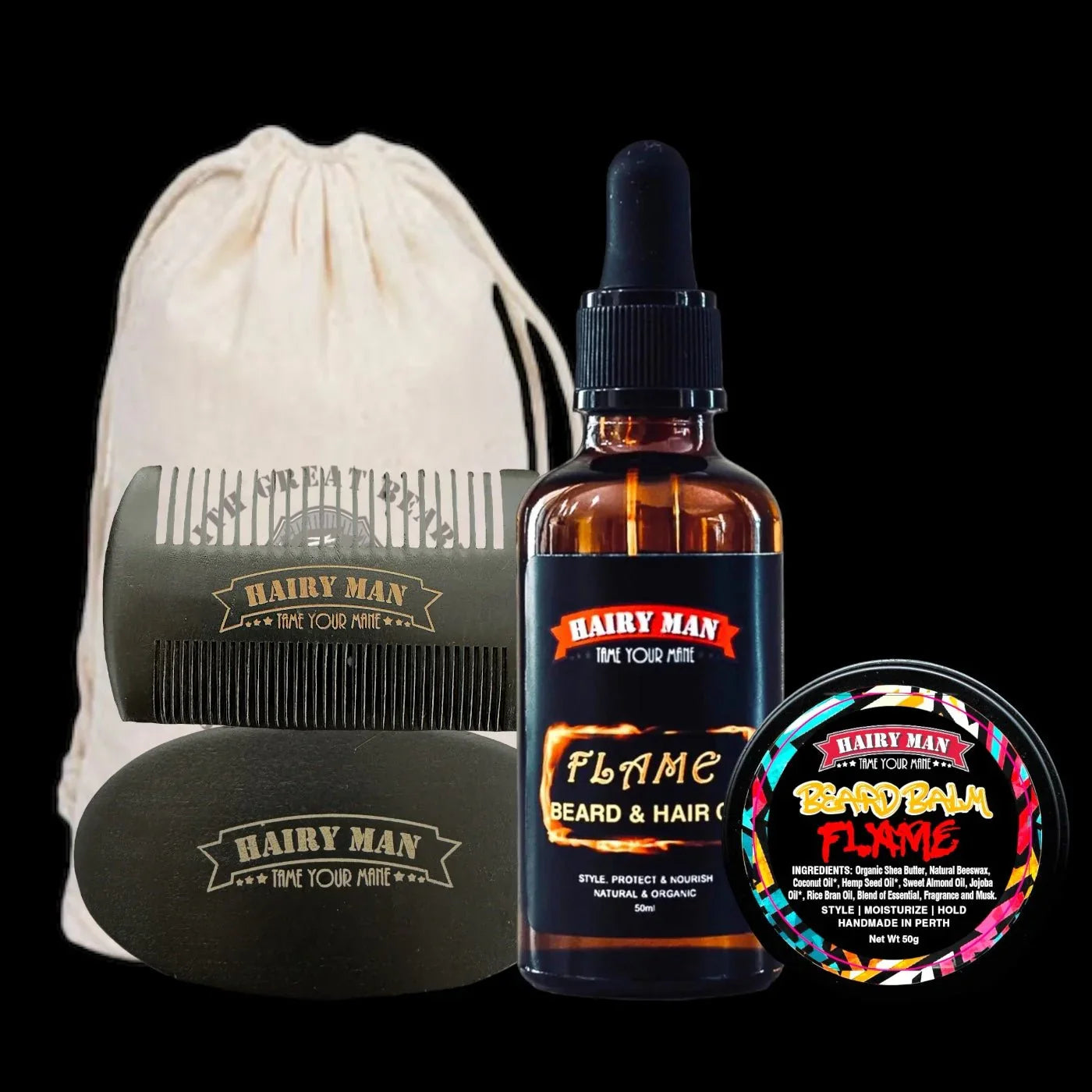 Mini Beard Care Kit - Beard Grooming | Australia – Hairy Man Care