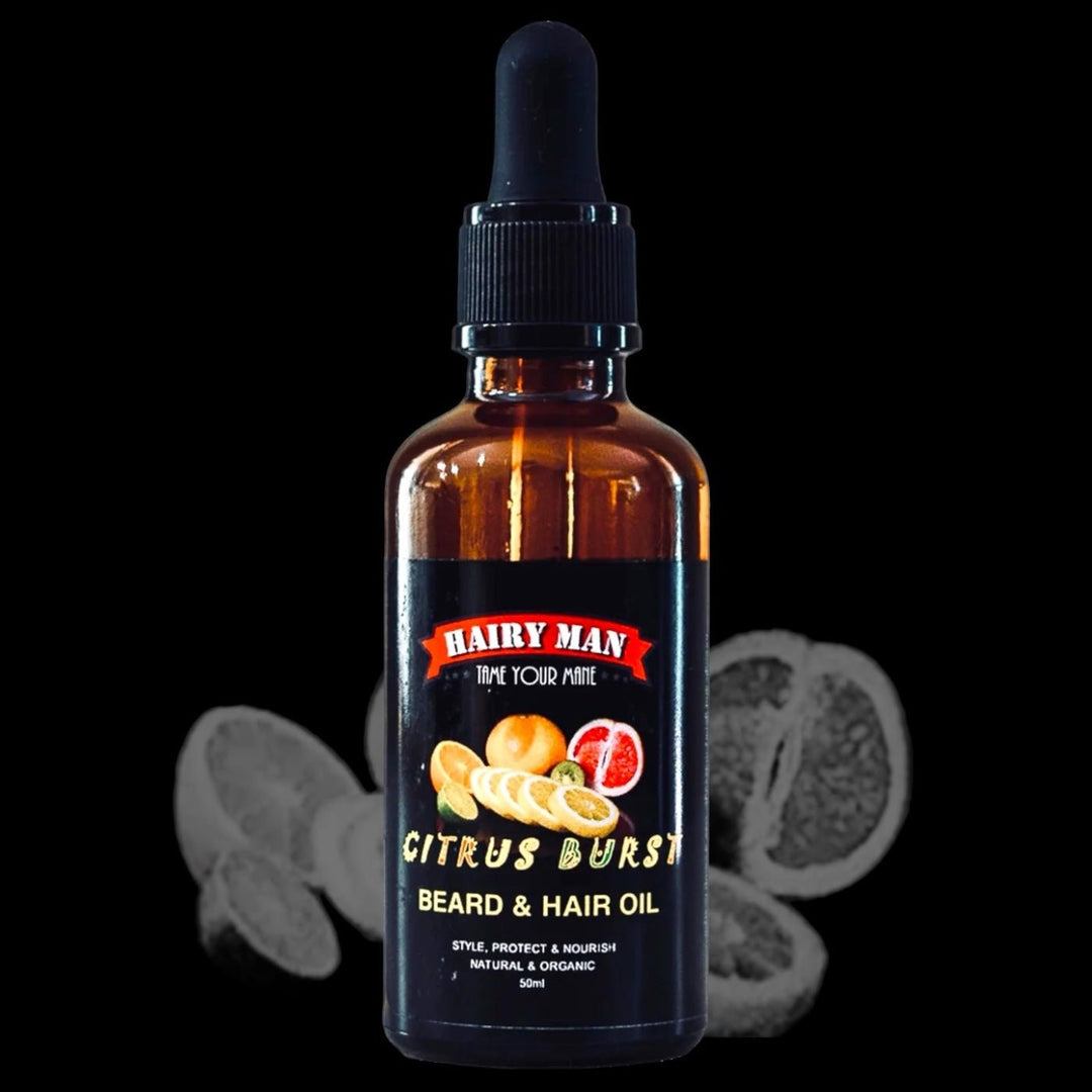 Beard Oil 50ML - Citrus Burst - Hairy Man Care