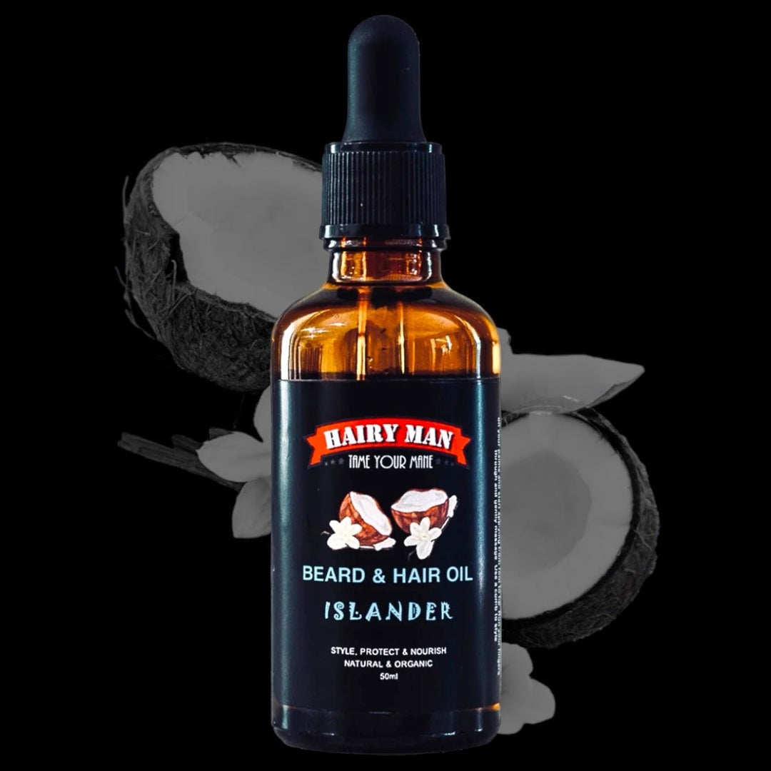 Beard Oil 50ML - Islander - Hairy Man Care