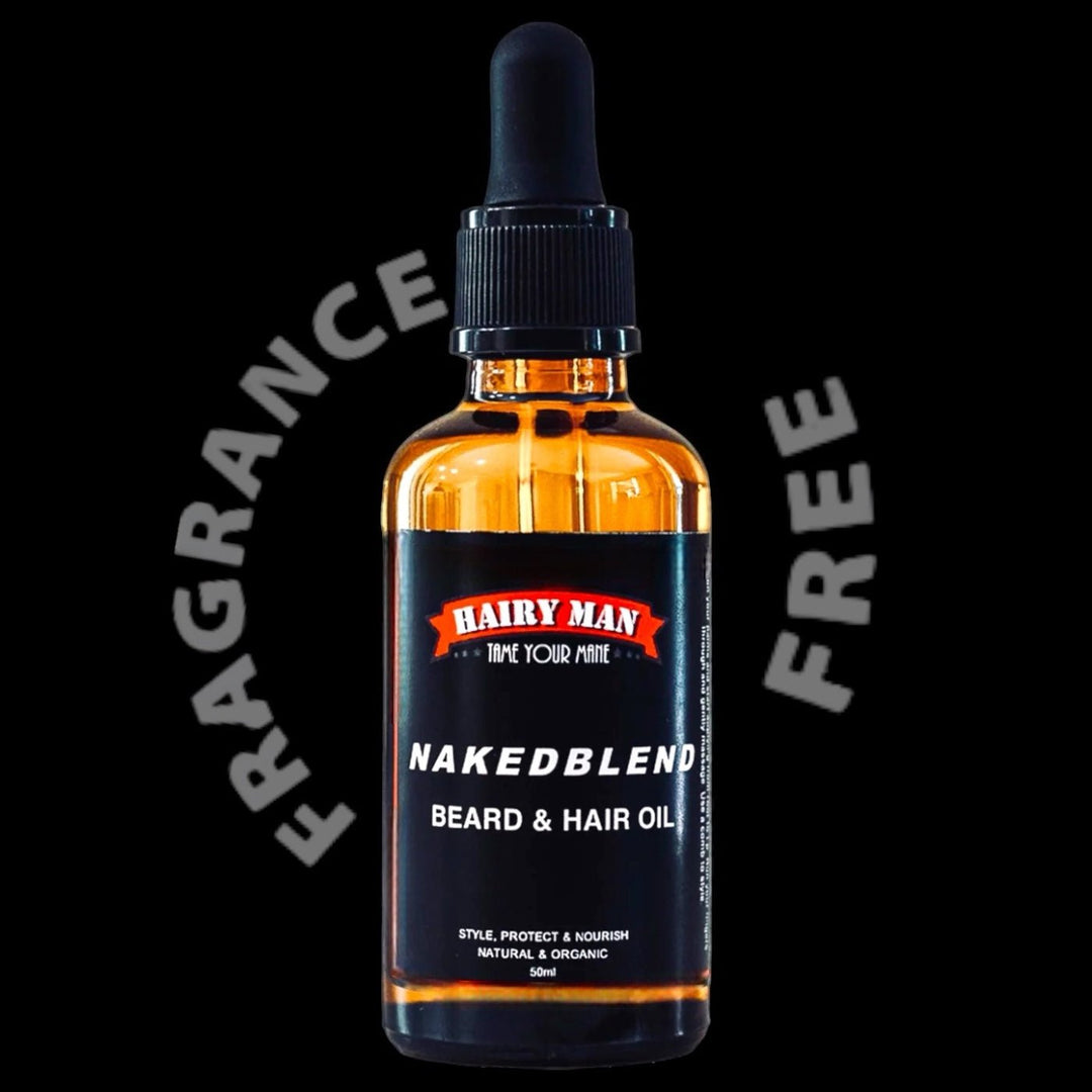 Beard Oil 50ML - Naked Blend - Hairy Man Care