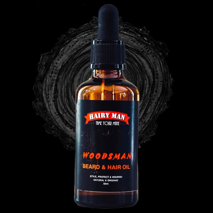 Beard Oil 50ML - Woodsman - Hairy Man Care