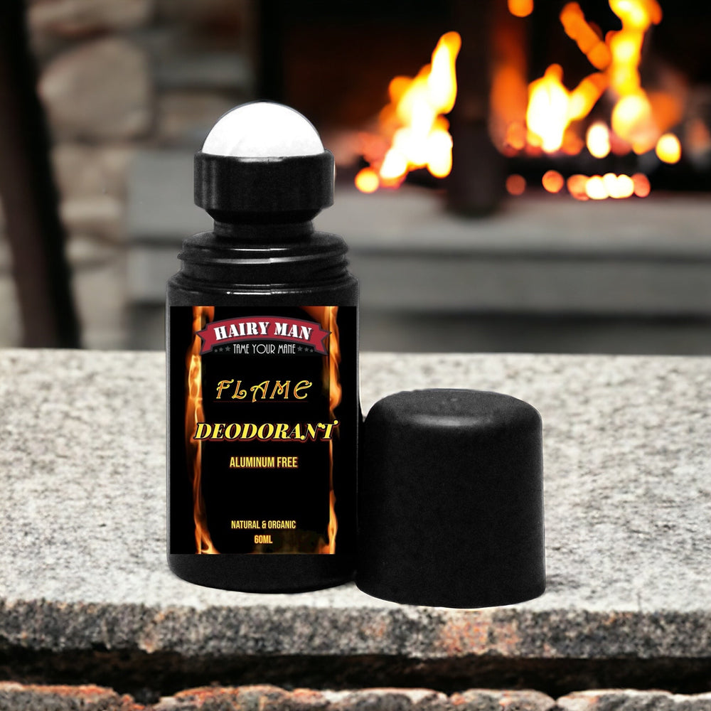 Flame Natural Deodorant 60ML - Hairy Man Care