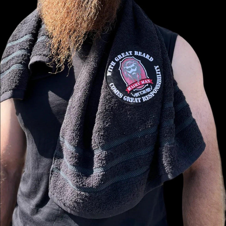 Hairy Man Care Active Gym Towel - Hairy Man Care