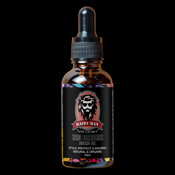 Hairy Man Care Zen Dreamz Beard Oil 50ml – Lavender & Chamomile Scent