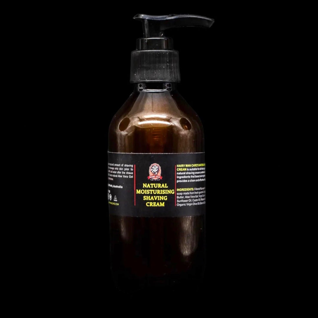 Natural Moisturizing Shaving Cream 200ML - Hairy Man Care